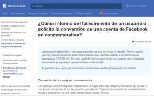 Cómo Eliminar una Cuenta de Facebook de una Persona Fallecida