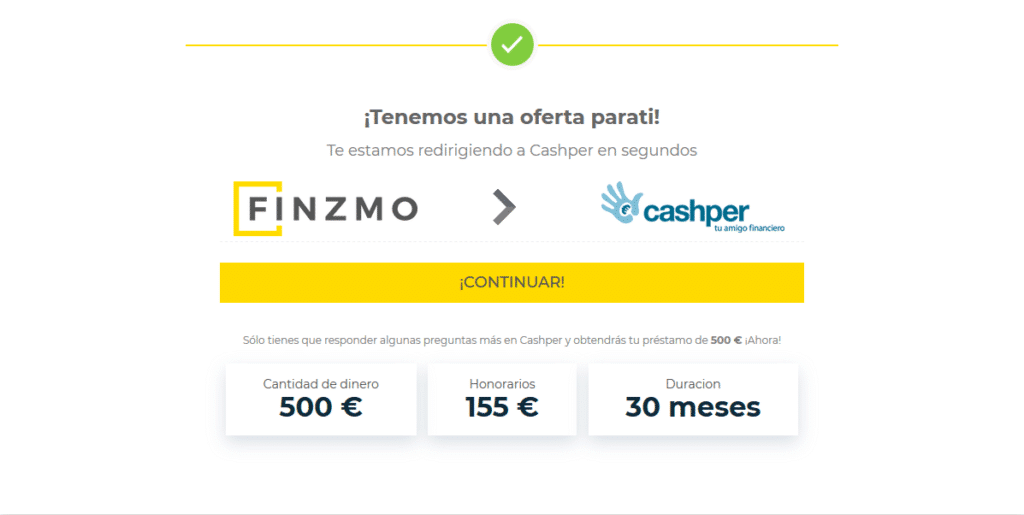 FInzmo oferta